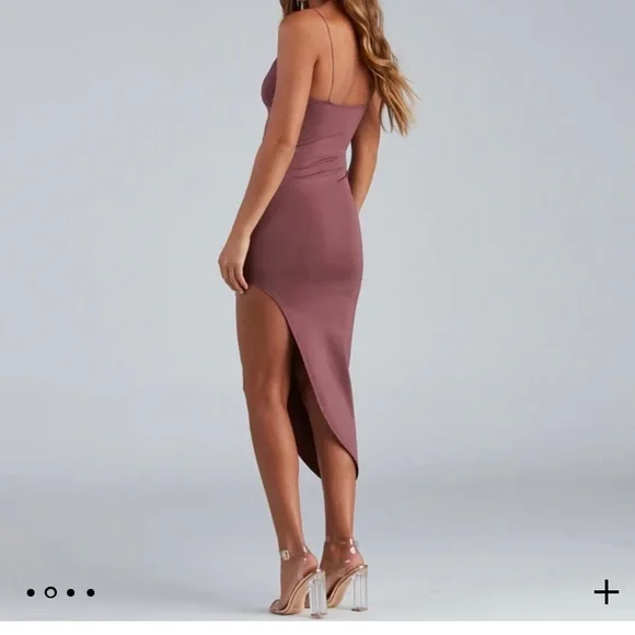 Sparkly Mauve party dress from Windsor - Picture 2 of 7